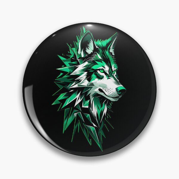 Item preview, Wolf Shape 2 - Green designed and sold by StefAnimal.