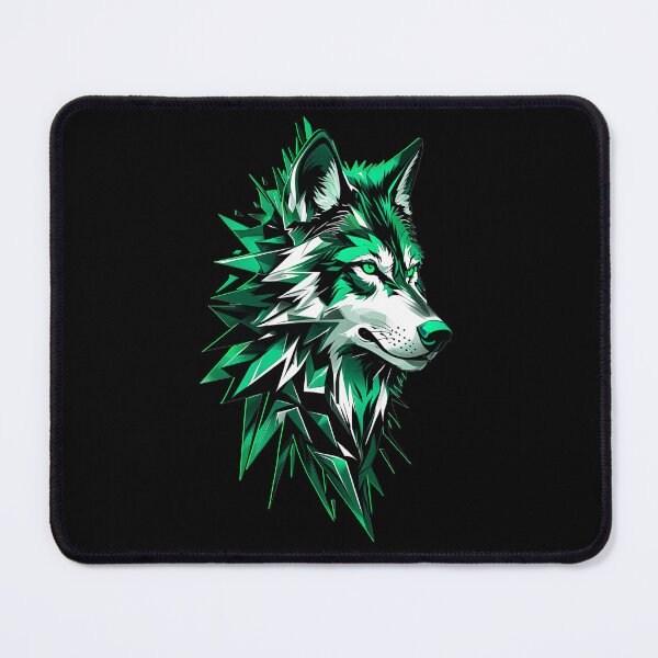 Item preview, Wolf Shape 2 - Green designed and sold by StefAnimal.