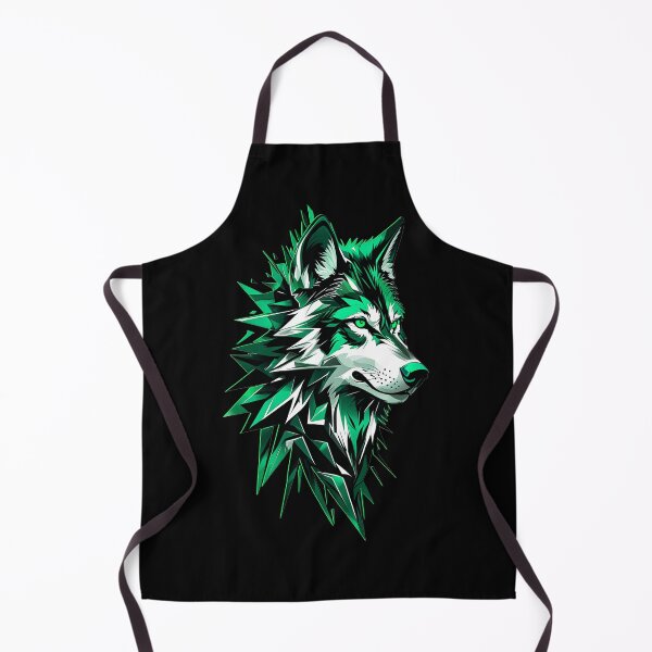 Item preview, Wolf Shape 2 - Green designed and sold by StefAnimal.