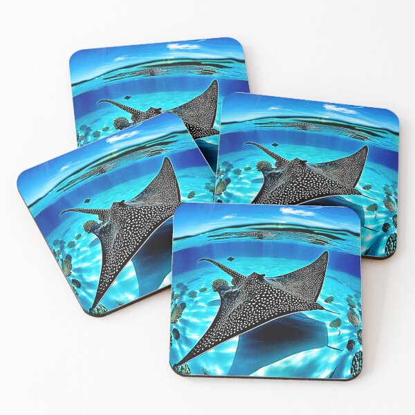 Item preview, Underwater Eagle Ray Design designed and sold by Health And Fitness Posts e-Store.