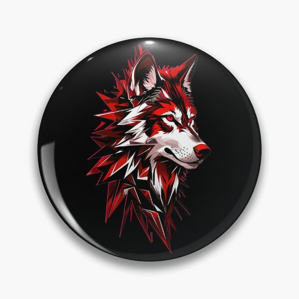 Item preview, Wolf Shape 2 - Red designed and sold by StefAnimal.