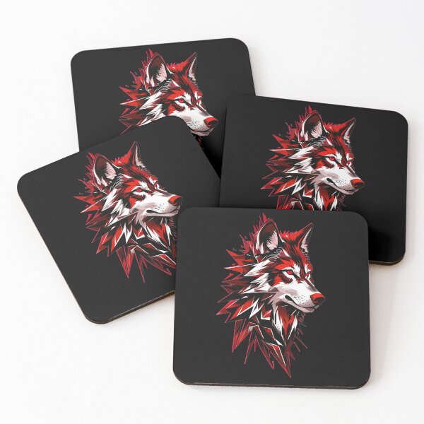 Item preview, Wolf Shape 2 - Red designed and sold by StefAnimal.