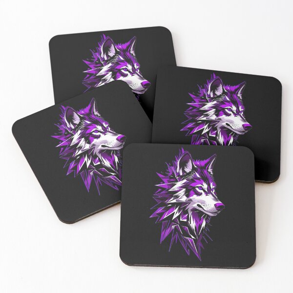 Item preview, Wolf Shape 2 - Purple designed and sold by StefAnimal.