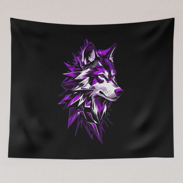 Item preview, Wolf Shape 2 - Purple designed and sold by StefAnimal.
