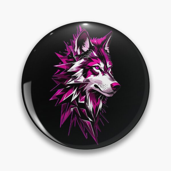 Item preview, Wolf Shape 2 - Pink designed and sold by StefAnimal.