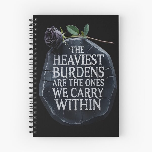 Item preview, The Heaviest Burdens Are The Ones We Carry Within designed and sold by MaxxerDesigns.