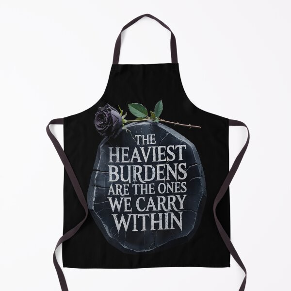 Item preview, The Heaviest Burdens Are The Ones We Carry Within designed and sold by MaxxerDesigns.
