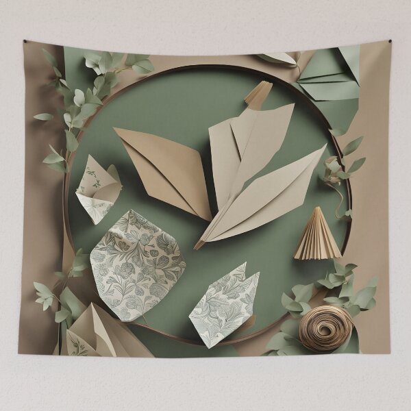 Item preview, Origami Art - Botanical Elegance: A Morris Tribute designed and sold by ArtfulFolds.