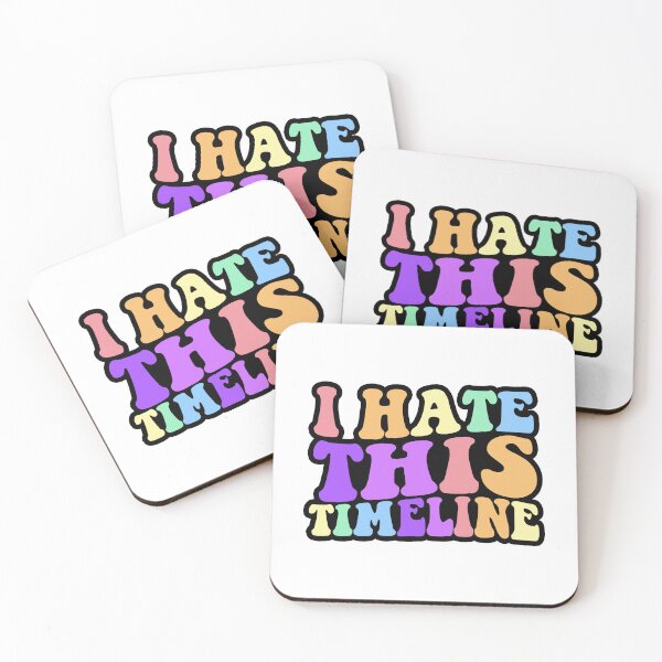 Item preview, I Hate This Timeline Rainbow designed and sold by Metro Bionic.