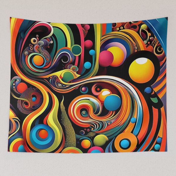Item preview, Abstracta Psychedelica 15 designed and sold by George Hutton Hunter.
