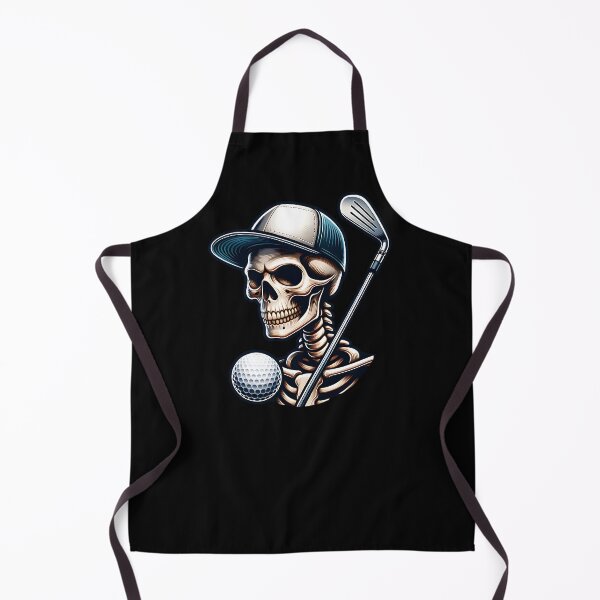 Item preview, Skeleton with golf club and golf ball - cool golf design designed and sold by ReneMM.