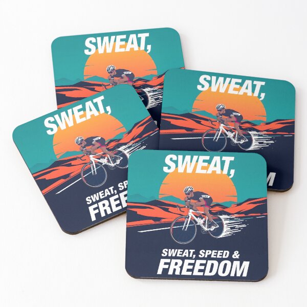 Item preview, Sweat Speed & Freedom Inspirational Quote designed and sold by nhk999.