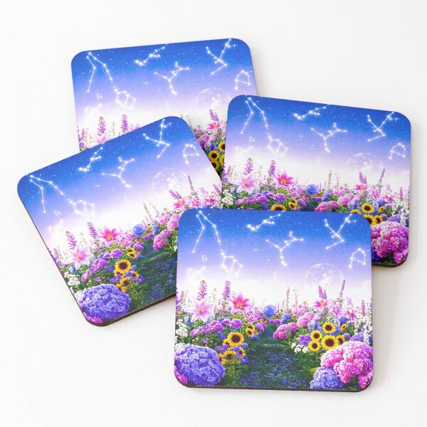 Item preview, Magical Zodiac Garden: Floral Beauty Meets the Stars designed and sold by Fantabulous.