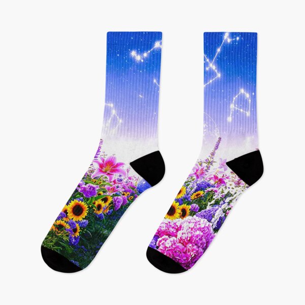 Item preview, Magical Zodiac Garden: Floral Beauty Meets the Stars designed and sold by Fantabulous.
