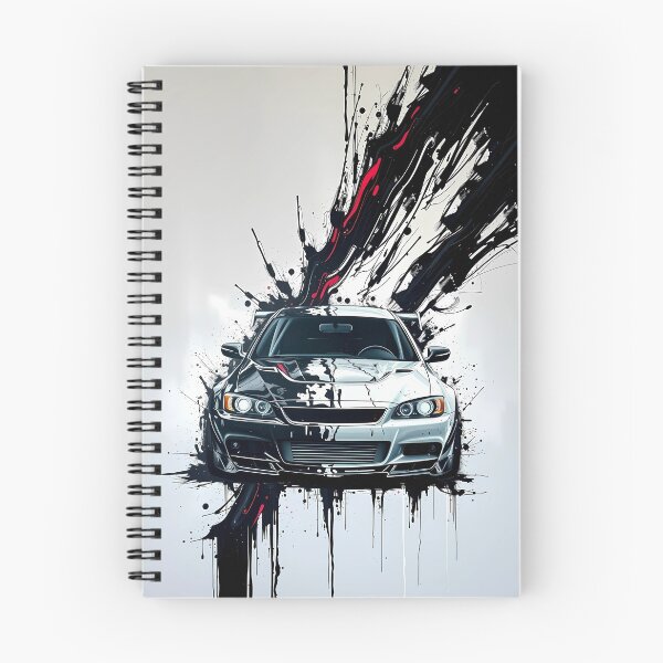 Item preview, Turbo Splash: White Street Art Car designed and sold by Inkcept.
