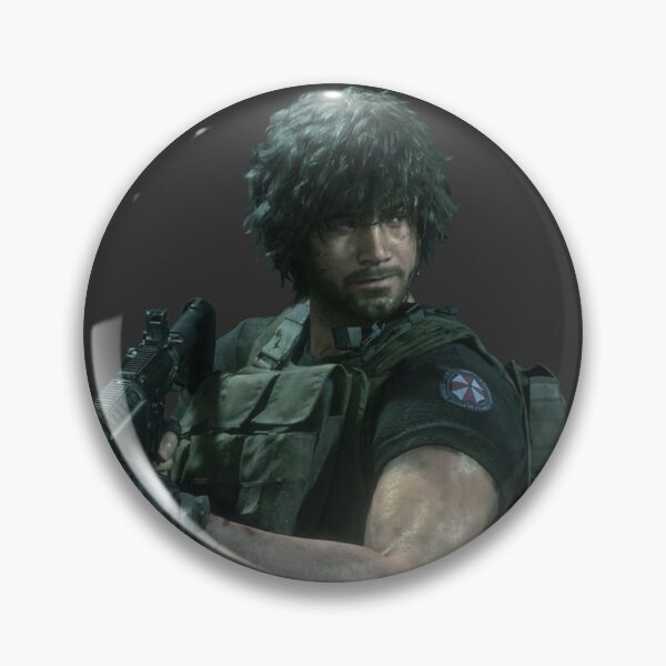 Item preview, Portrait Carlos Oliveria from Resident Evil  designed and sold by tigerrrcat.