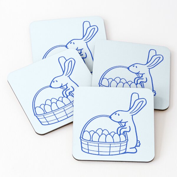 Item preview, Rabbit Basket Easter Egg Hunt Bunny Friendly Happy designed and sold by shirt-o-mat.