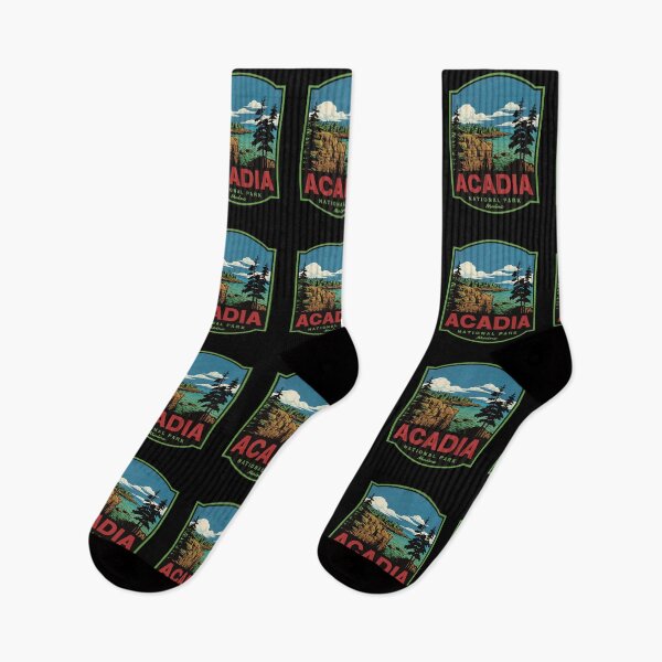 Item preview, Acadia National Park Maine Retro designed and sold by HalpinDesign.