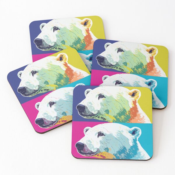 Item preview, Polar Bear Popart designed and sold by RedHandedOD.