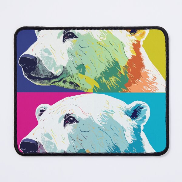 Item preview, Polar Bear Popart designed and sold by RedHandedOD.