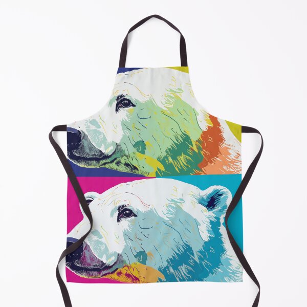 Item preview, Polar Bear Popart designed and sold by RedHandedOD.