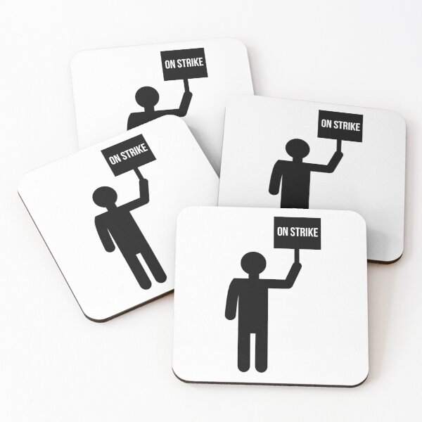 Item preview, On strike stick figure design  designed and sold by Rachel the Artist .