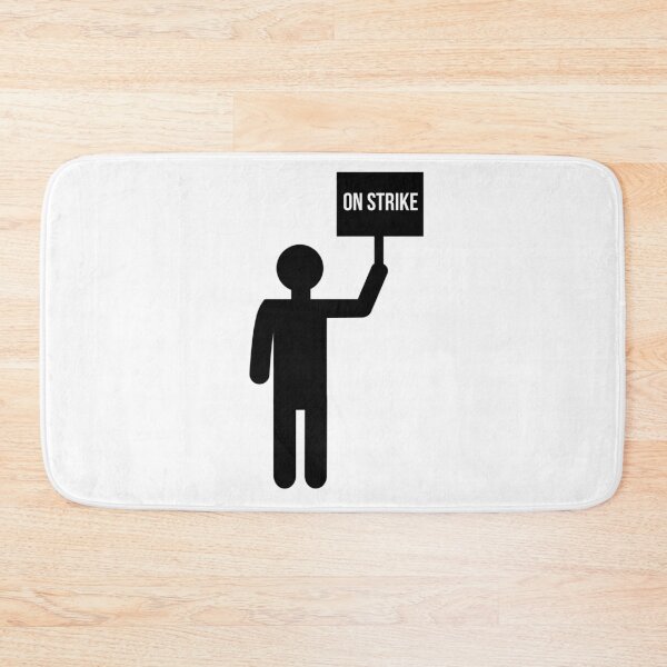 Item preview, On strike stick figure design  designed and sold by Rachel the Artist .