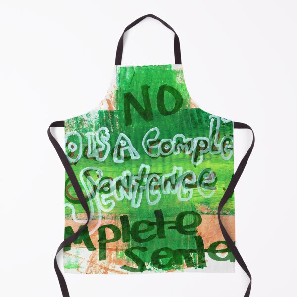 Item preview, No Is A Complete Sentence designed and sold by ElvisSantanaArt.