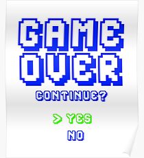 Gamer Over Poster