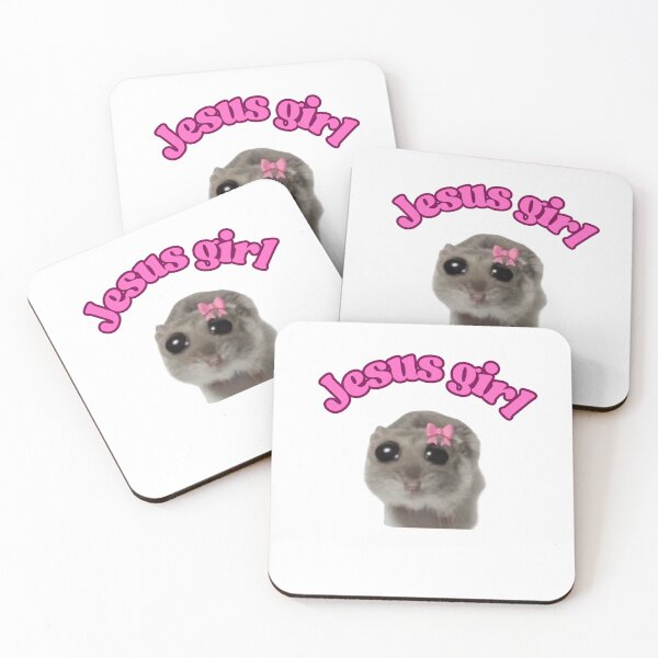 Item preview, Jesus Girl – Cute Flirty Hamster designed and sold by NayNancuante.