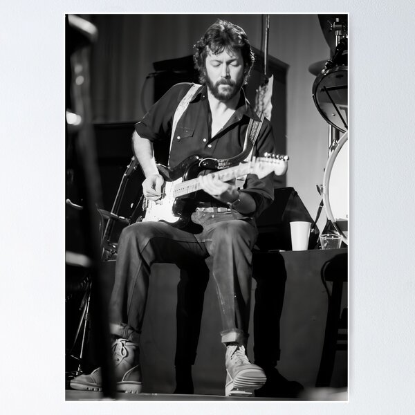 Item preview, Eric Clapton BW designed and sold by mondy4.