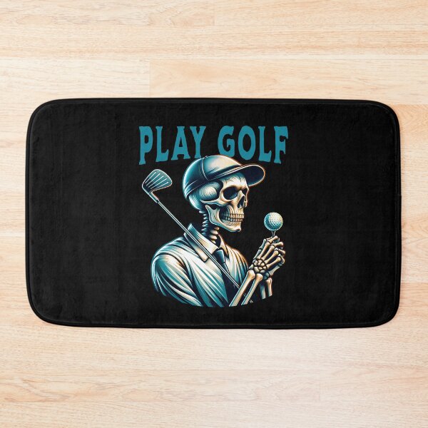 Item preview, Play Golf Skeleton with Golf Club and Golf Ball designed and sold by ReneMM.