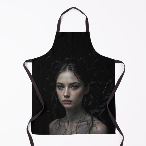 Item preview, Becoming Shadow – Girl with Wings and Thorns designed and sold by Pickmash.