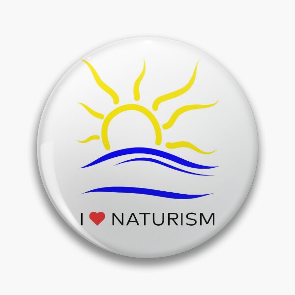 Artikelvorschau, Ich liebe Naturismus mit Naturisten-Symbol-Slogan entworfen und verkauft von lesvalises.