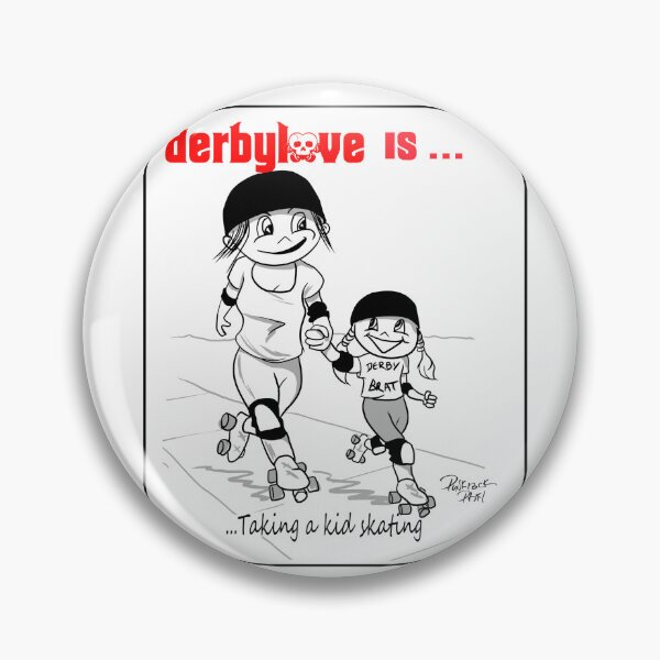 Item preview, Copy of Derbylove is...Taking a Kid Skating designed and sold by bombpop13.