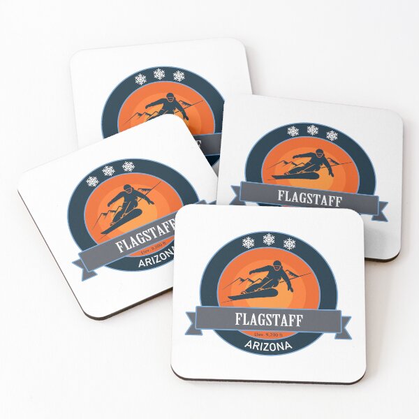 Item preview, Flagstaff Arizona Snowboard Badge designed and sold by Wanderful-roads.