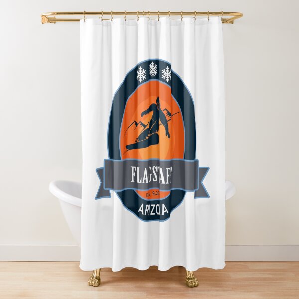 Item preview, Flagstaff Arizona Snowboarder Badge designed and sold by Wanderful-roads.