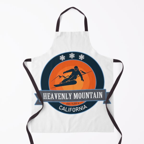 Item preview, Heavenly Mountain California Snowboard Badge designed and sold by Wanderful-roads.