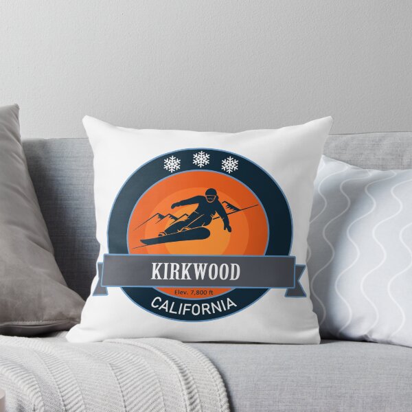 Item preview, Kirkwood California Snowboard Badge designed and sold by Wanderful-roads.