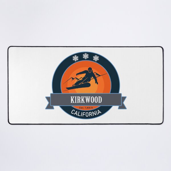Item preview, Kirkwood California Snowboard Badge designed and sold by Wanderful-roads.
