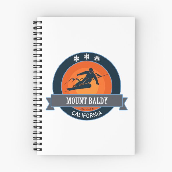 Item preview, Mount Baldy California Snowboard Badge designed and sold by Wanderful-roads.