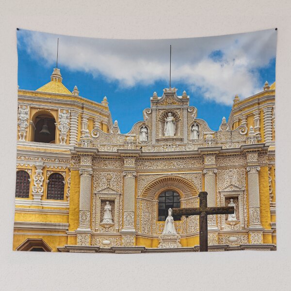 Aperçu de l'œuvre Église et couvent de La Merced - Antigua, Guatemala créée et vendue par Travelways.