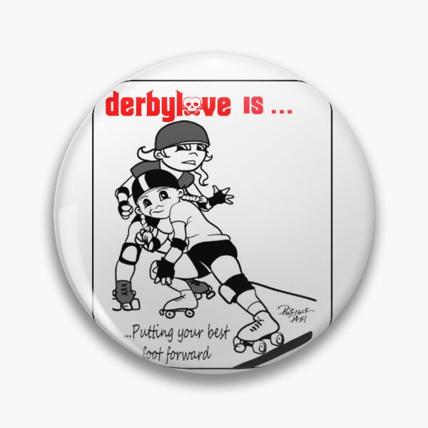 Item preview, Derbylove is...Putting your best foot forward! designed and sold by bombpop13.