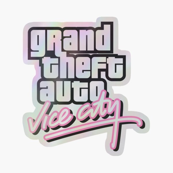 Vista previa del artículo con la obra «GTA Vice City», diseñado y vendido por OriginWave.