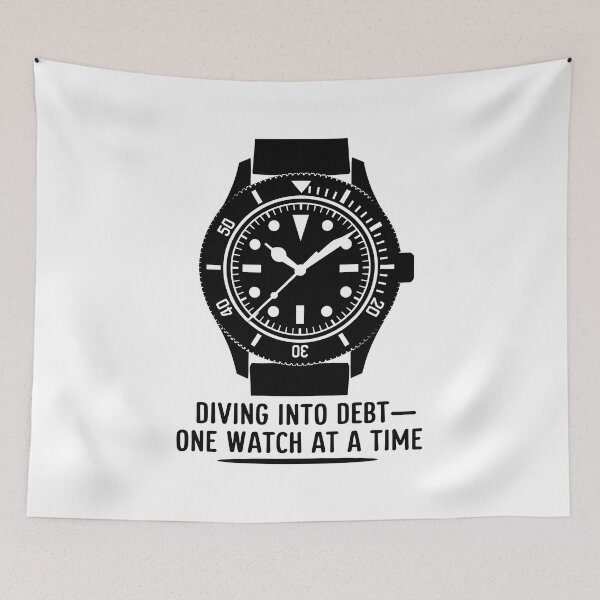 Item preview, One Watch Closer to Broke designed and sold by WatchesAndMore.