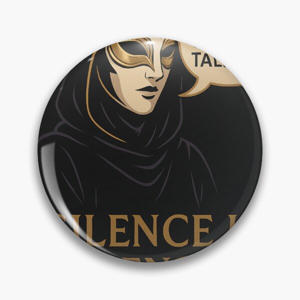 Item preview, Silence is expensive  designed and sold by SuFANandPawRose .