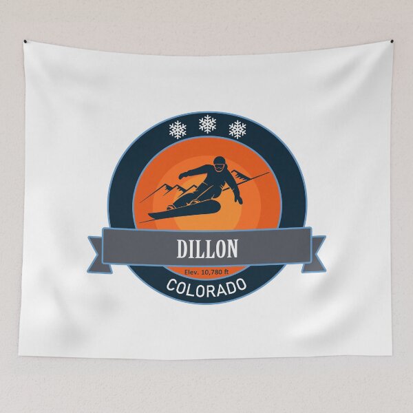 Item preview, Dillon Colorado, Snowboard Badge designed and sold by Wanderful-roads.