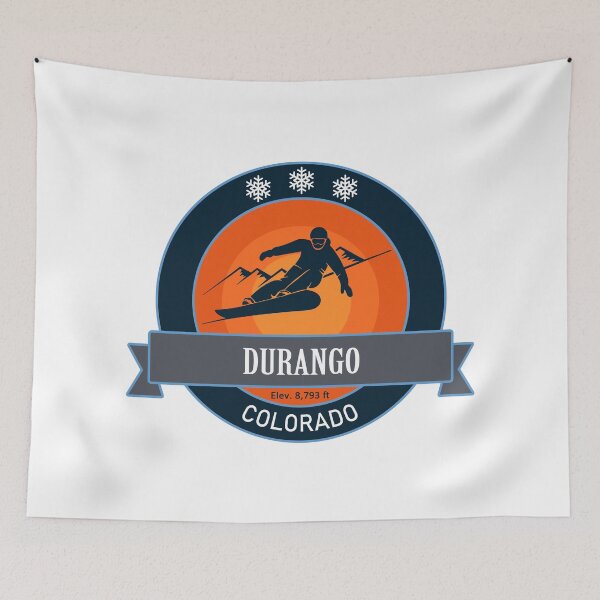 Item preview, Durango Colorado, Snowboard Badge designed and sold by Wanderful-roads.