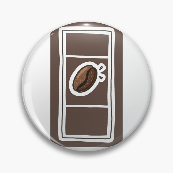 Item preview, Coffee bean, coffeine sticker designed and sold by CedarSprite.