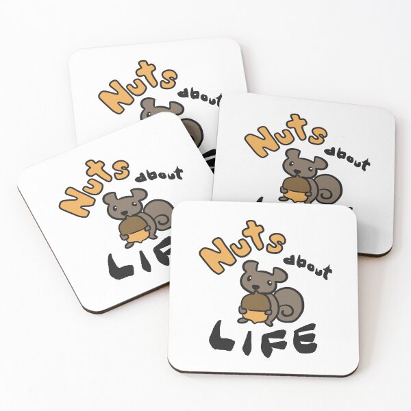 Item preview, Nuts about LIFE, Nutty the Squirel designed and sold by MidorikoTales.